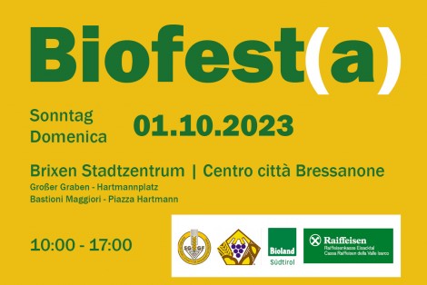Organic Harvest Festival Brixen-Bressanone